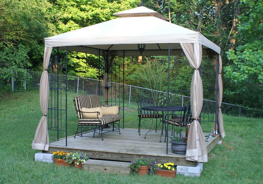 Required Size of Gazebo