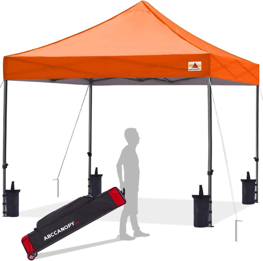 Portable canopies