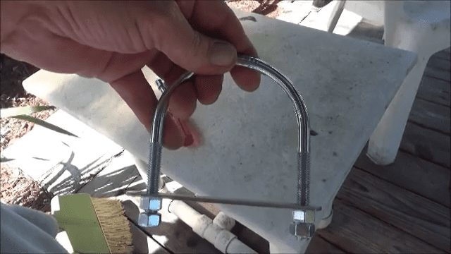 How to install a ceiling fan in a metal gazebo
