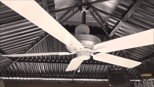 How to install a ceiling fan in a metal gazebo
