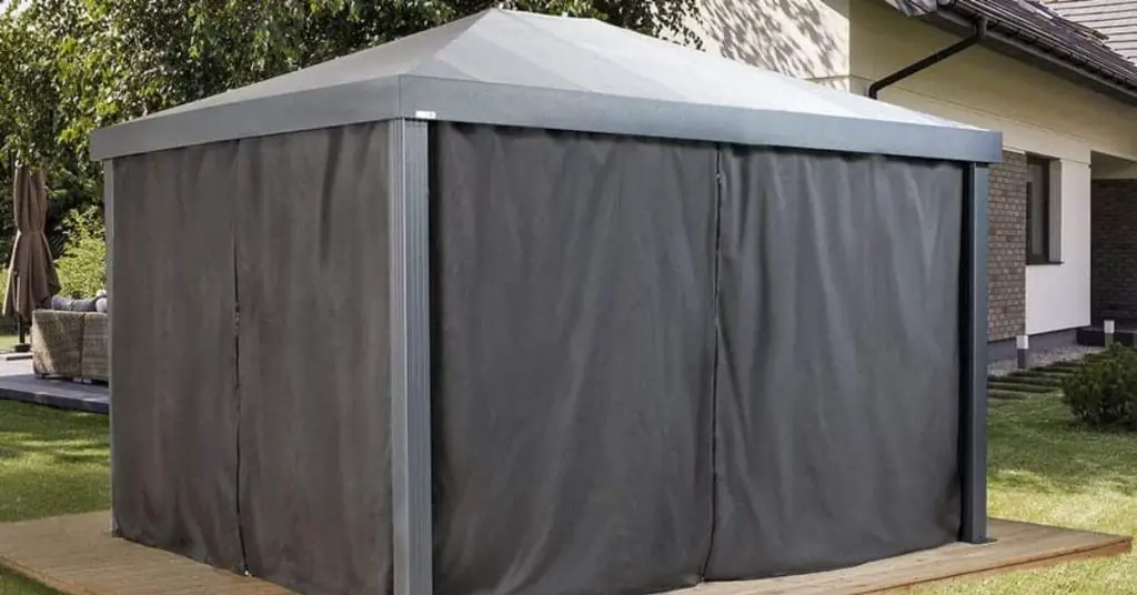 How To Stop Gazebo Side Flapping?