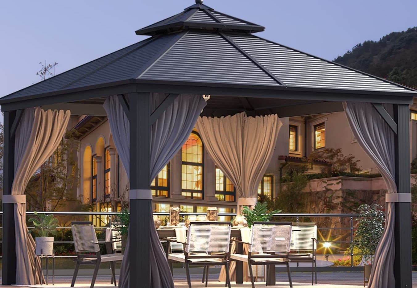 How To Decorate A Gazebo With Fabric-A Step-by-Step Guide - Gazebo Solution