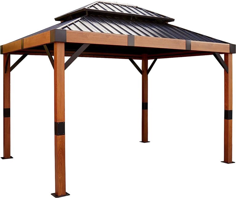 7 Best Steel Roof Gazebos Reviews & Guide [2023]