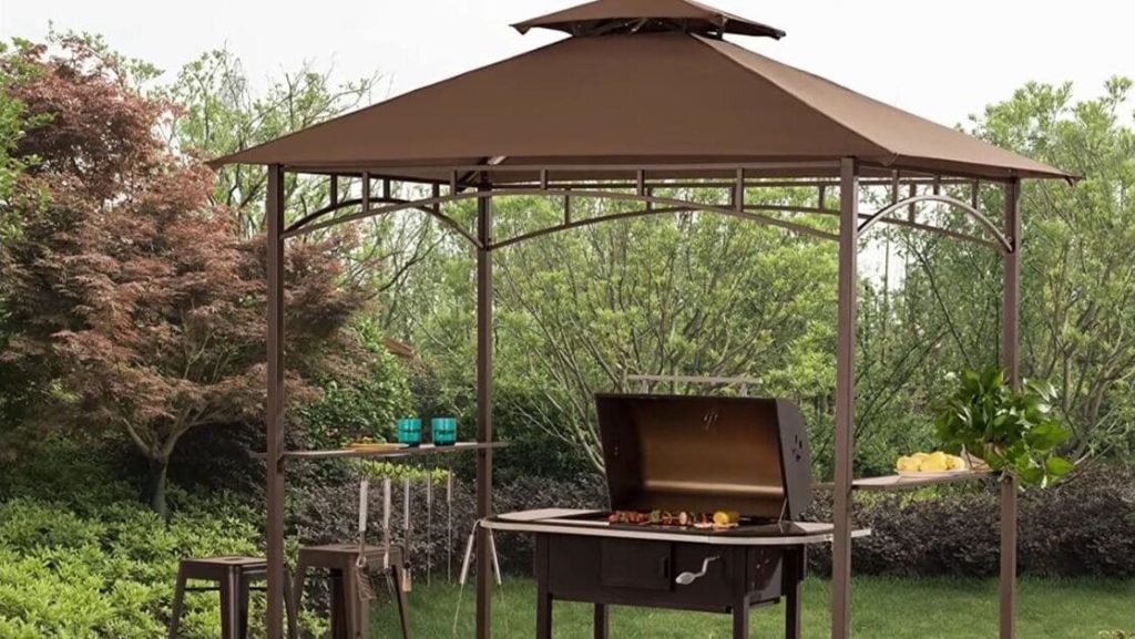 Gazebo for Cooking and Barbecuing: