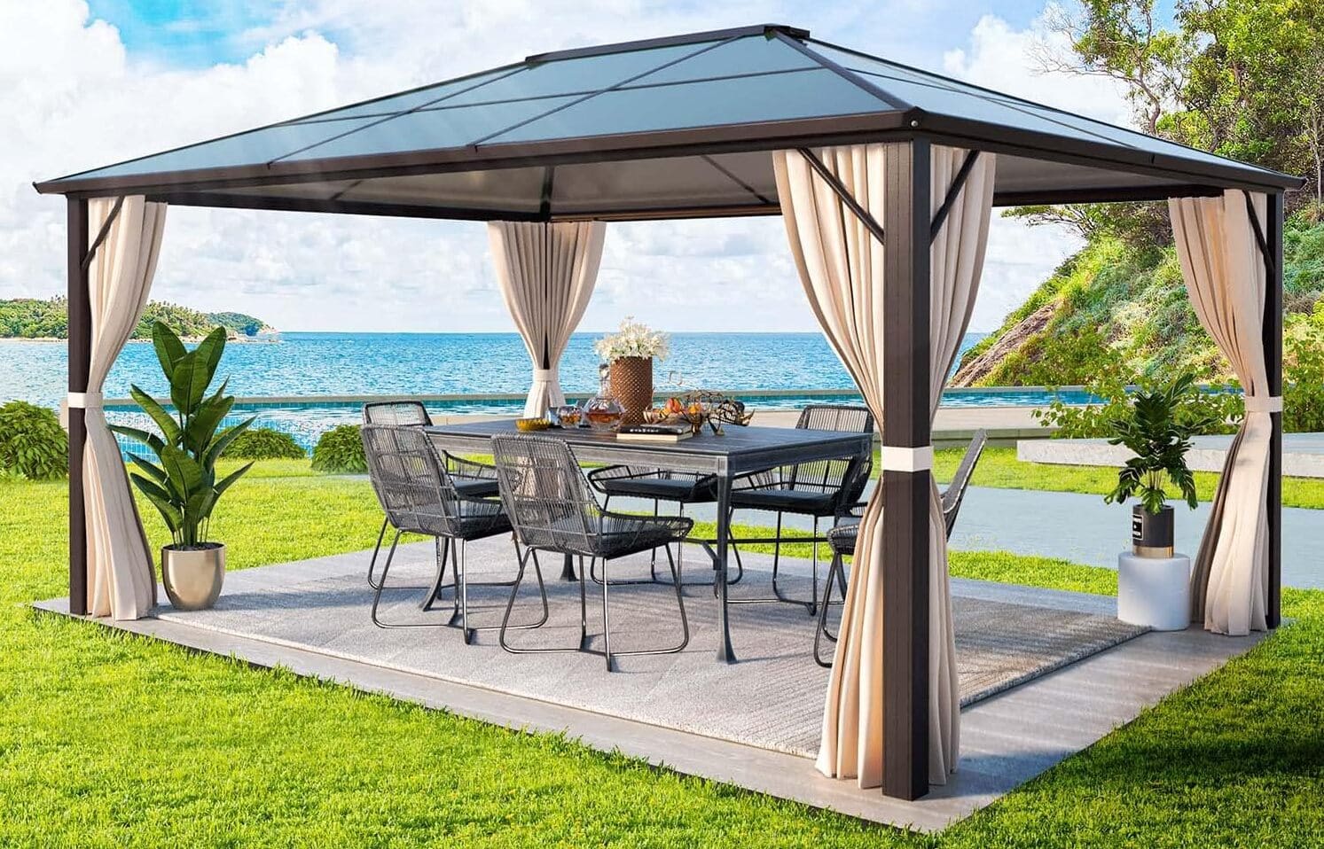 9 Best Wind Resistant Gazebos Top Reviews & Guide [2023]