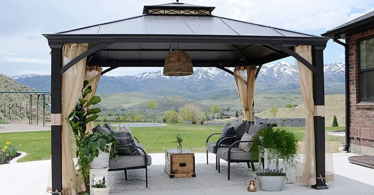 What is the lifespan of a hard top gazebo