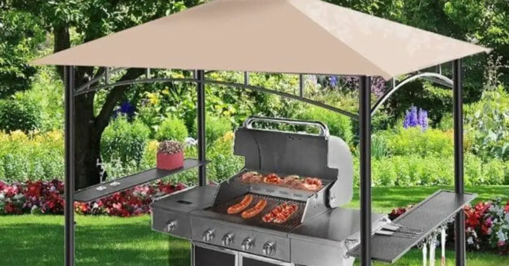Can You Grill Under A Gazebo