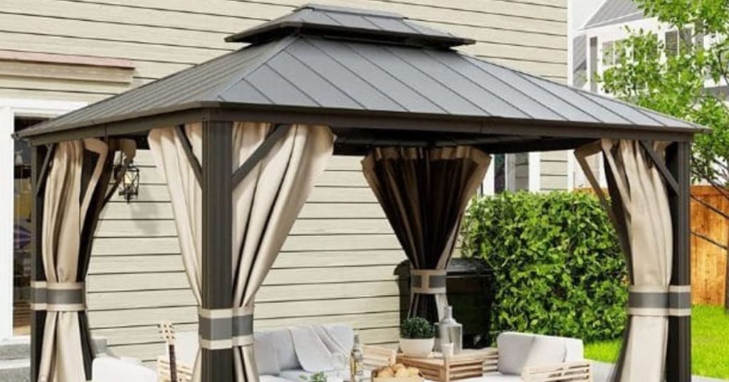 What is the lifespan of a hard top gazebo