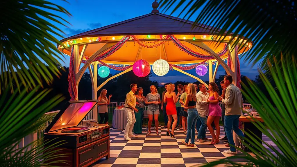 80s dance party planning