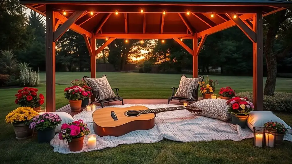 acoustic music gazebo event