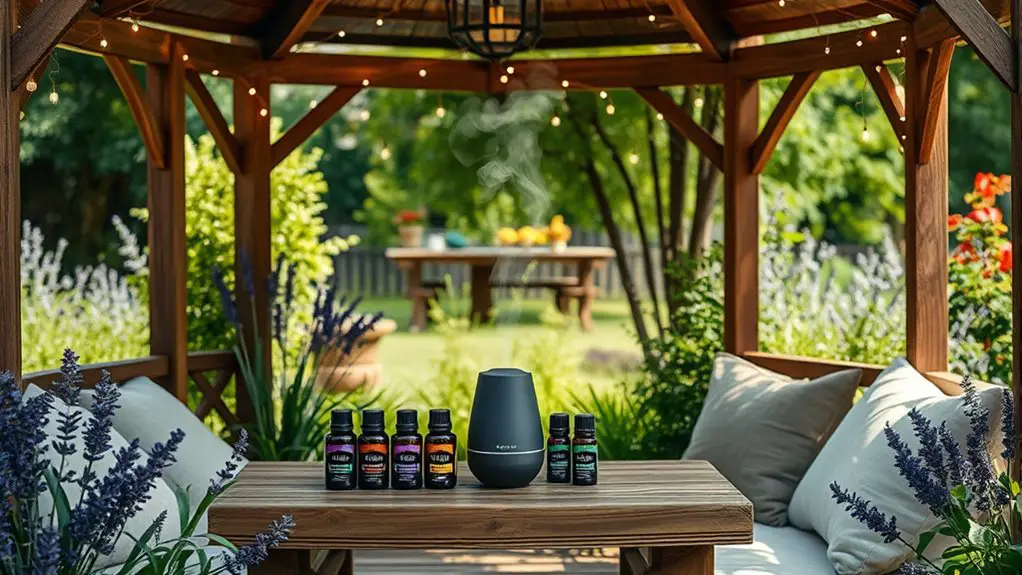 aromatherapy for gazebo wellness