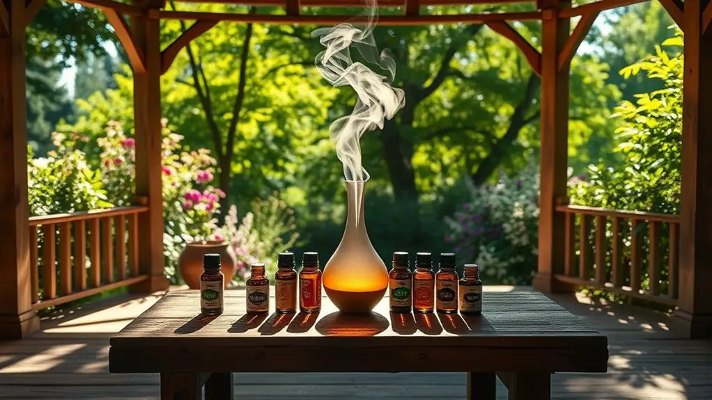aromatherapy stress relief gazebo