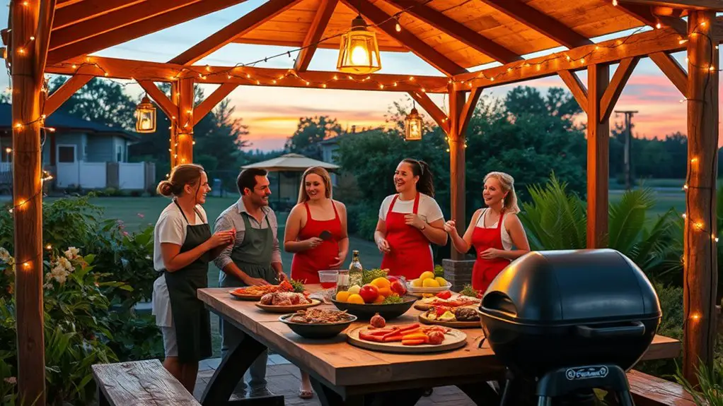 bbq competition in gazebo