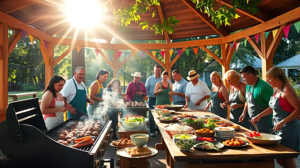 bbq cook off gazebo planning