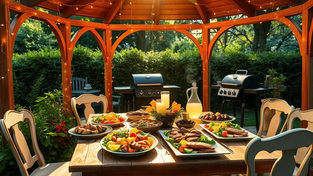 bbq dinner party planning