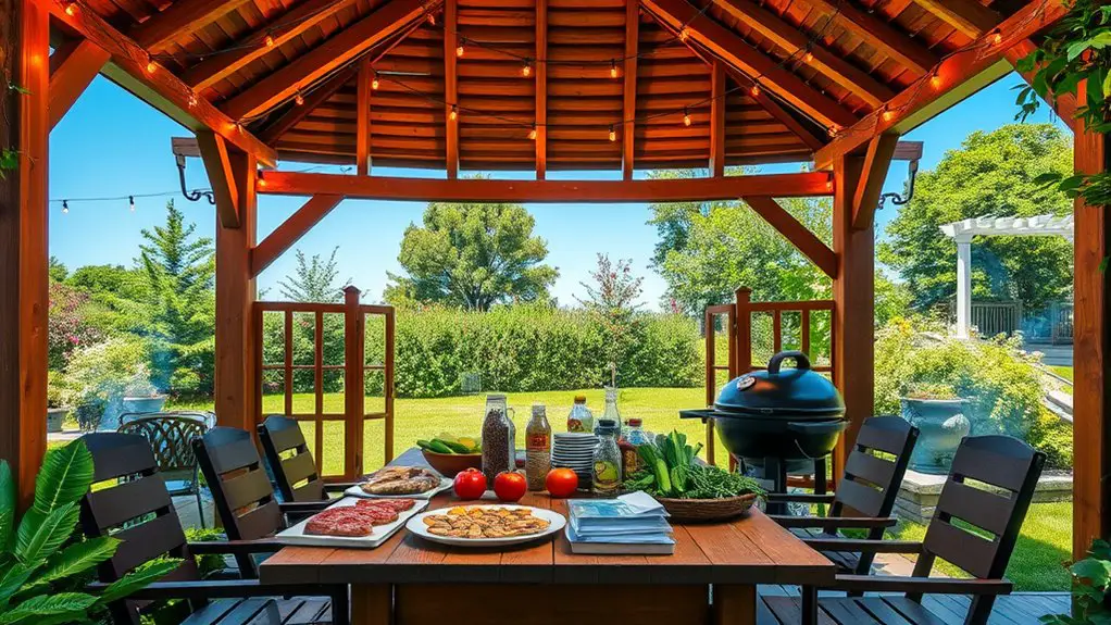 bbq workshop gazebo planning
