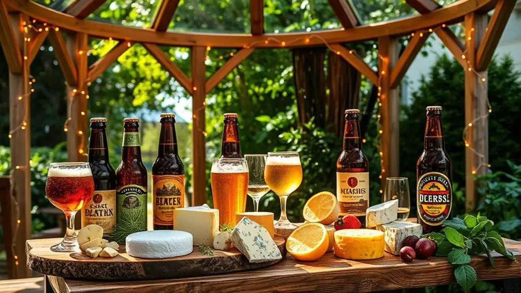 beer and cheese pairing