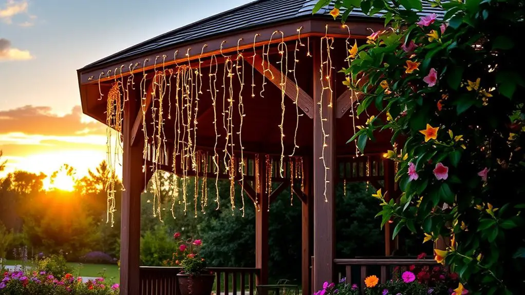best solar lights gazebos
