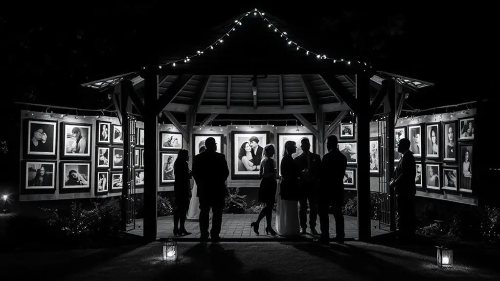 black and white photo exhibition