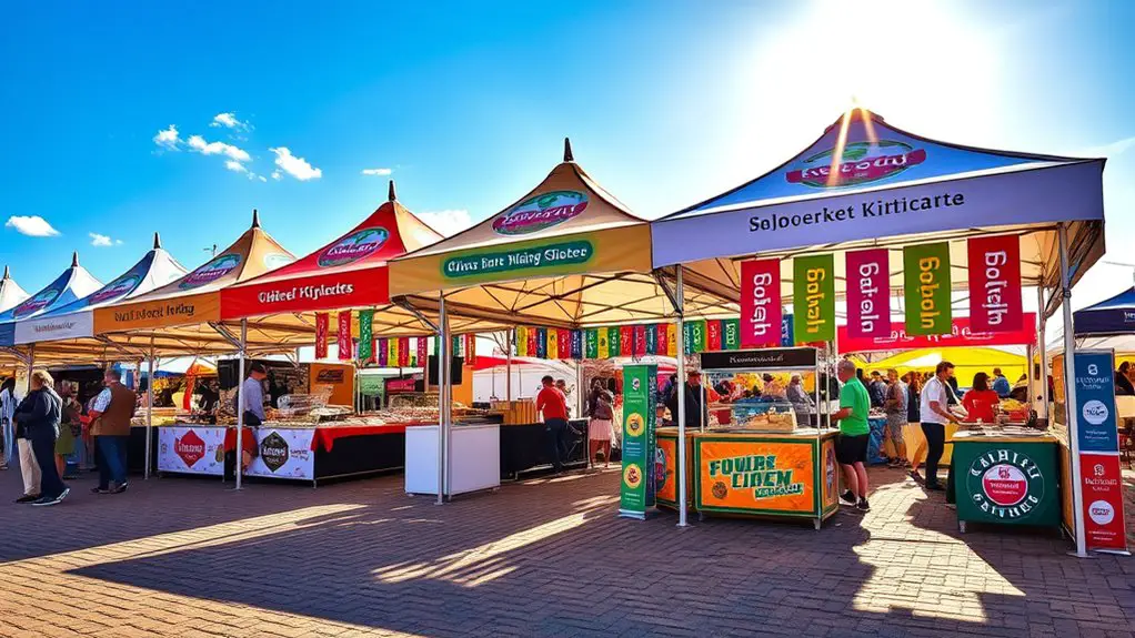 branded gazebos for promotion