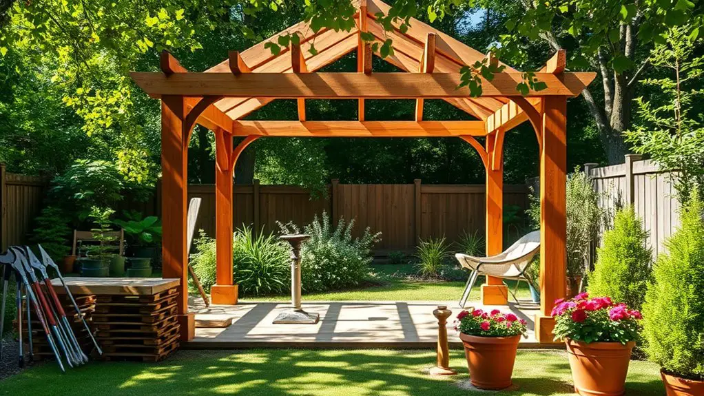 build a cozy gazebo