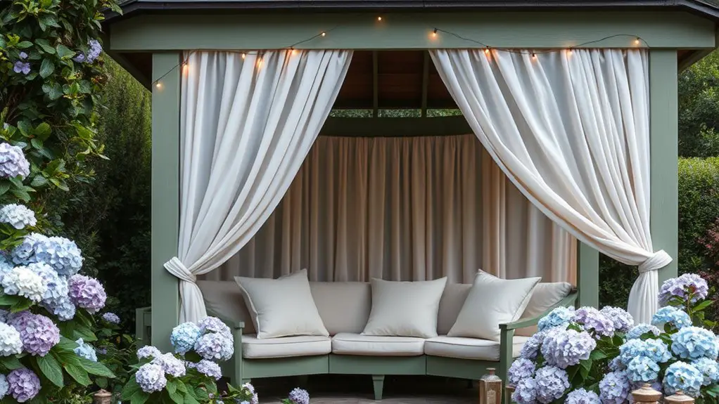 calming color combinations selection