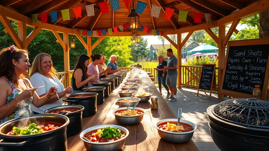chili cook off gazebo event