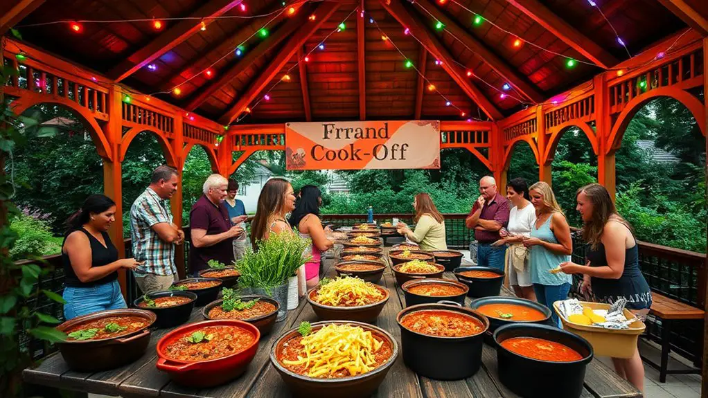 chili cook off gazebo tips