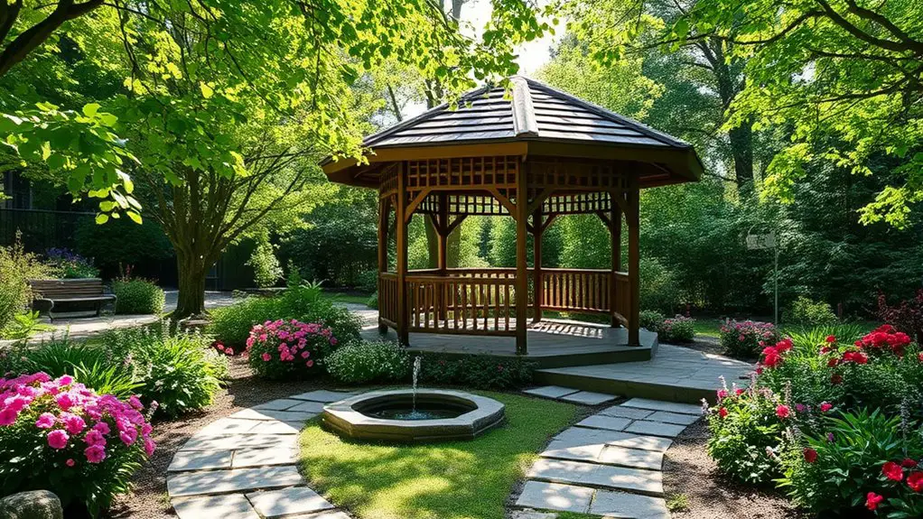 choosing ideal gazebo site