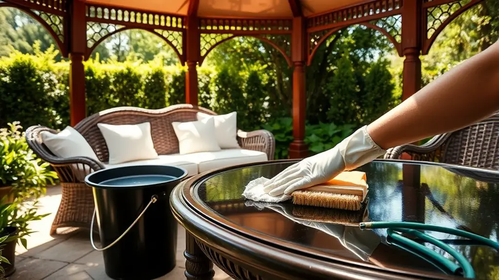 clean and care for furniture