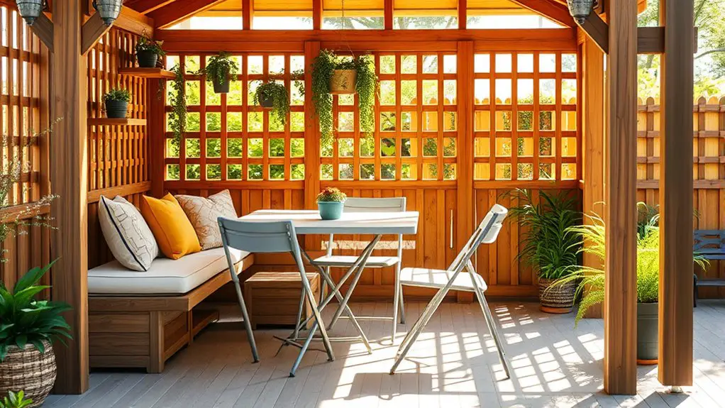 compact gazebo furniture solutions