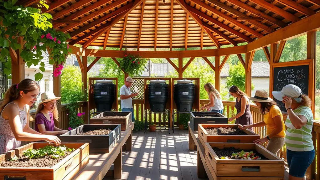 composting classes in gazebo