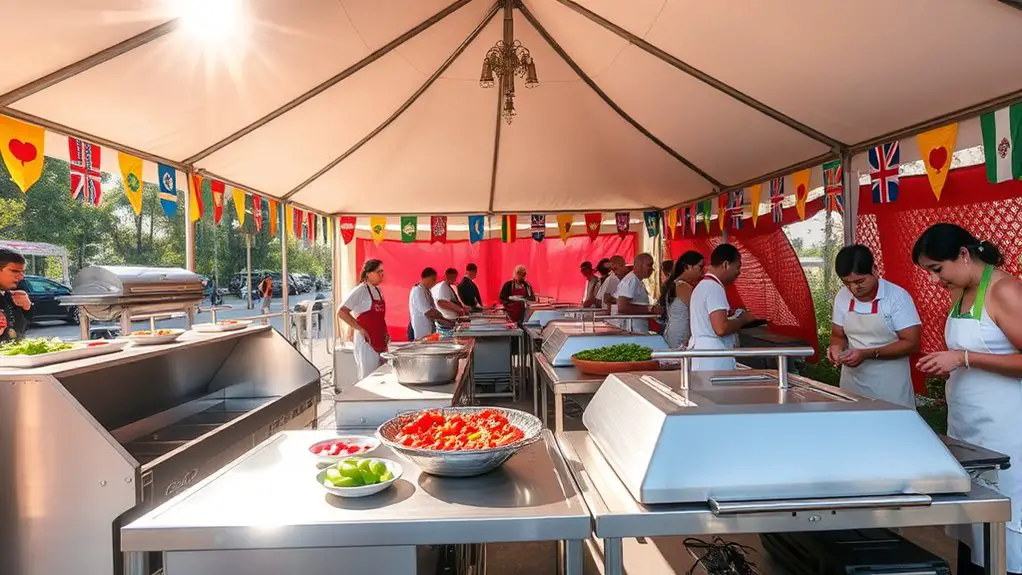 cooking stations setup guide