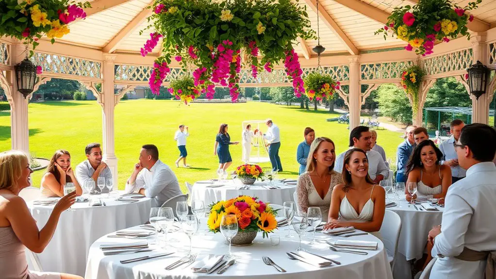 corporate picnic networking event