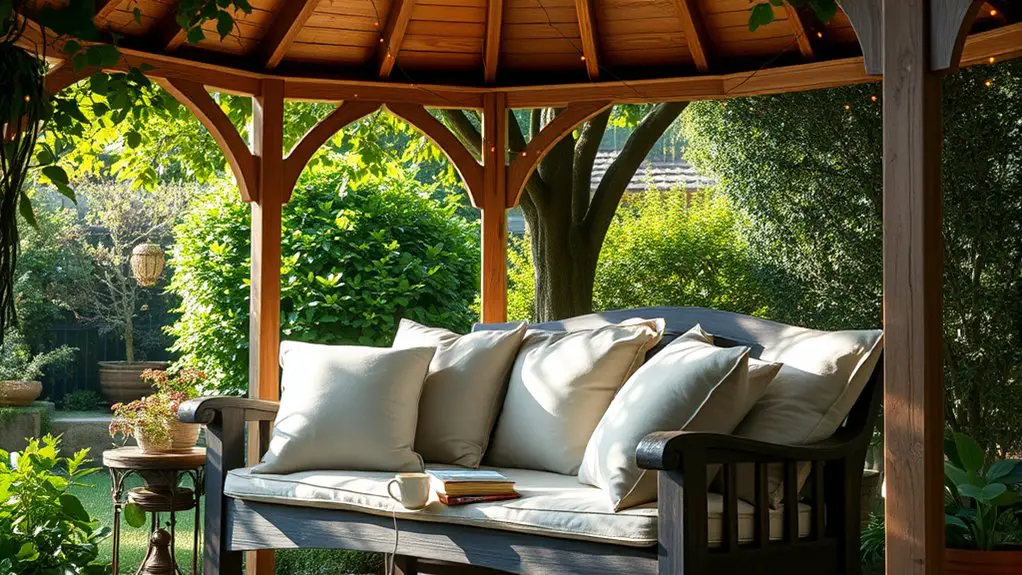 cozy seating for reading