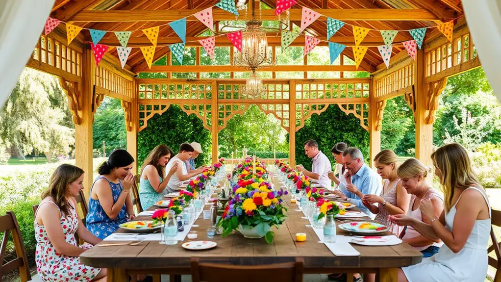 creative diy gazebo parties