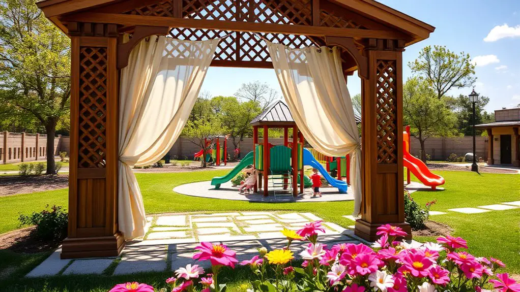 creative outdoor play gazebos