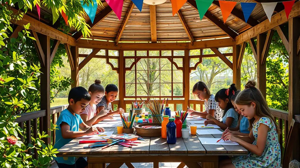 creative outdoor projects for kids