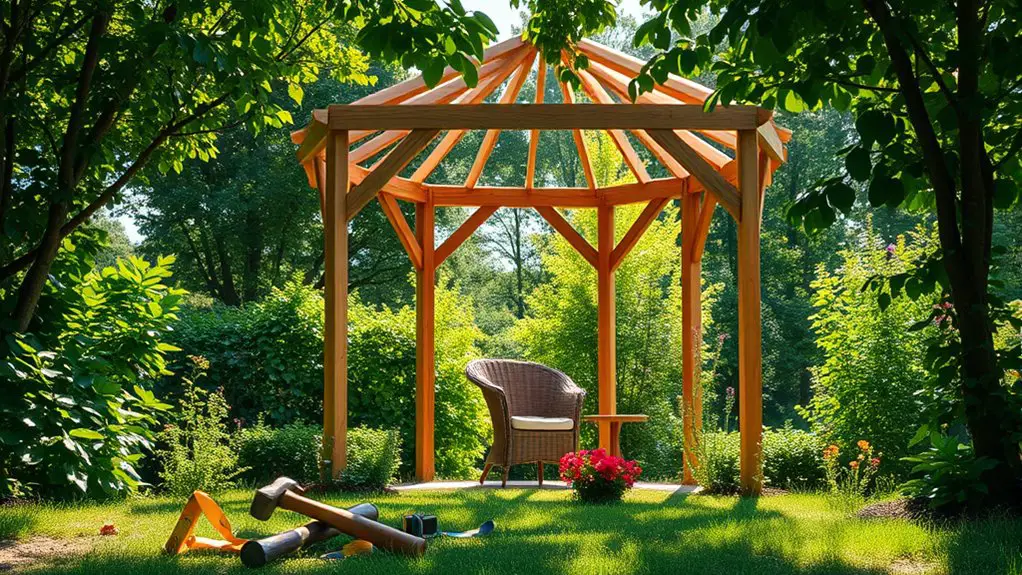 creative outdoor writing space