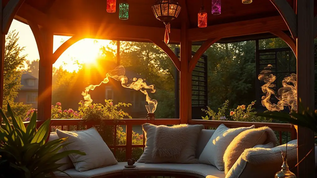 crystal and aromatherapy relaxation