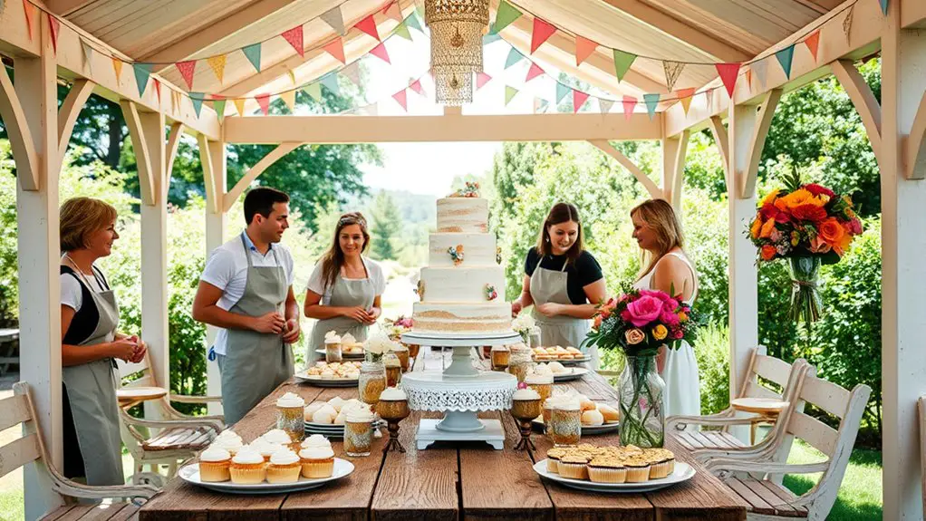 dessert baking competition gazebo