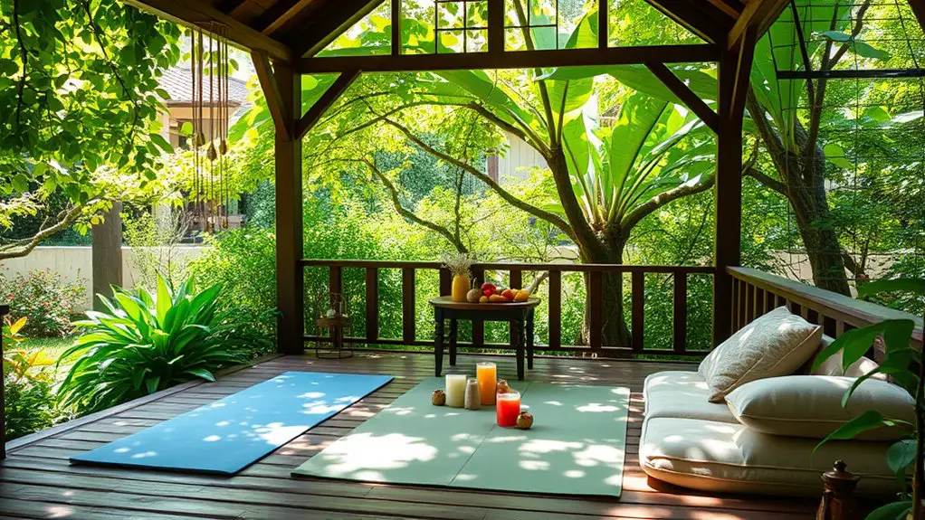detox retreat gazebo planning
