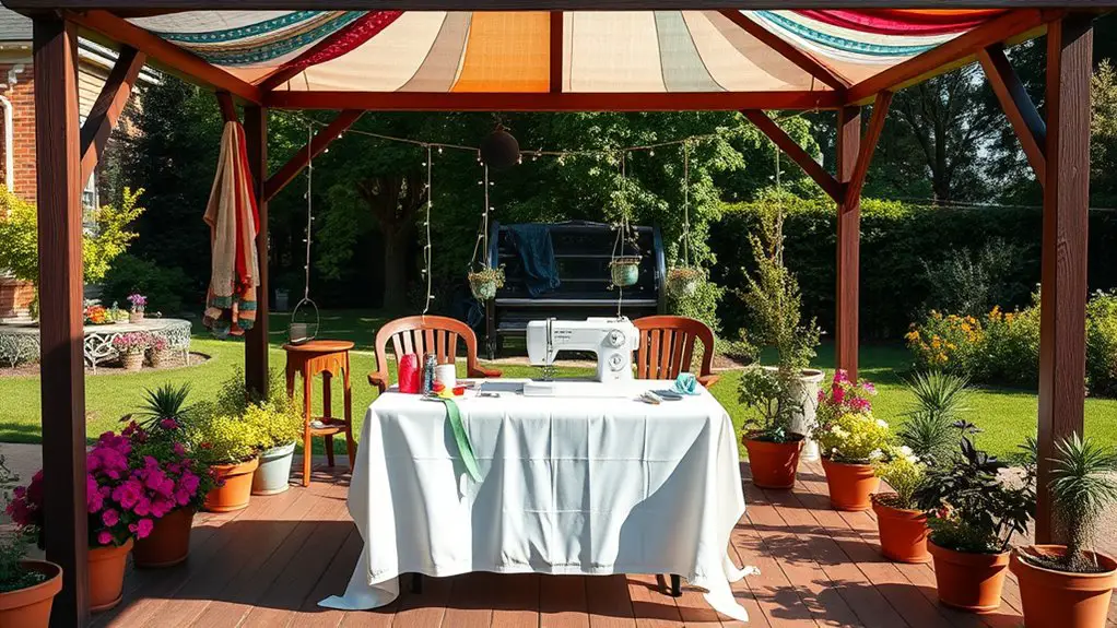 diy fashion workshop setup