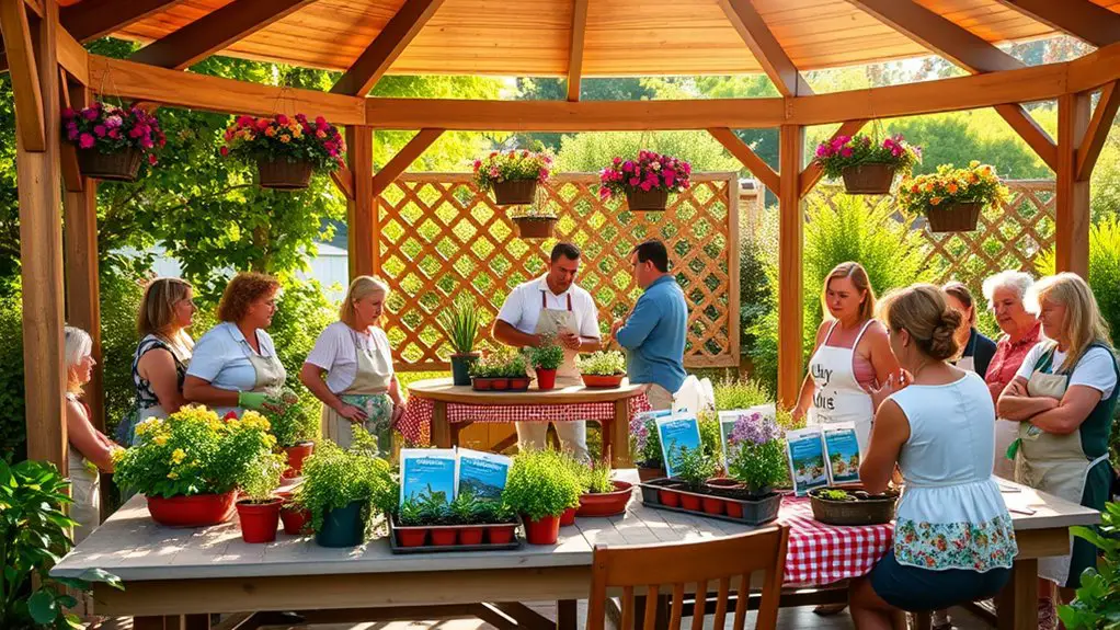 diy gazebo landscaping workshop