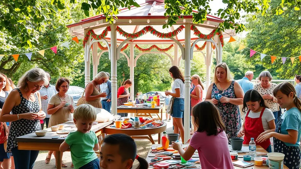 diy workshops in gazebo