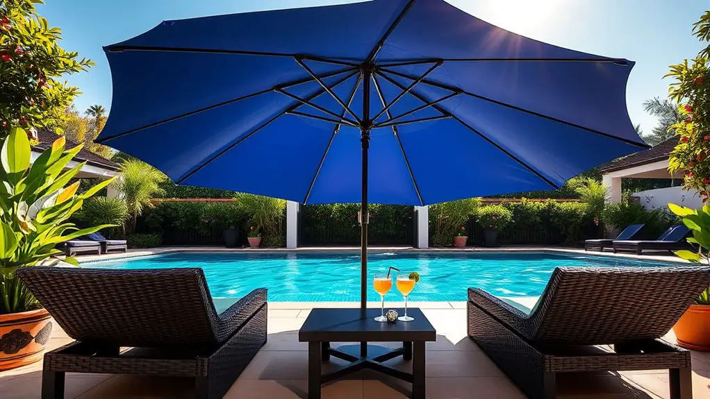 durable sun protection umbrellas