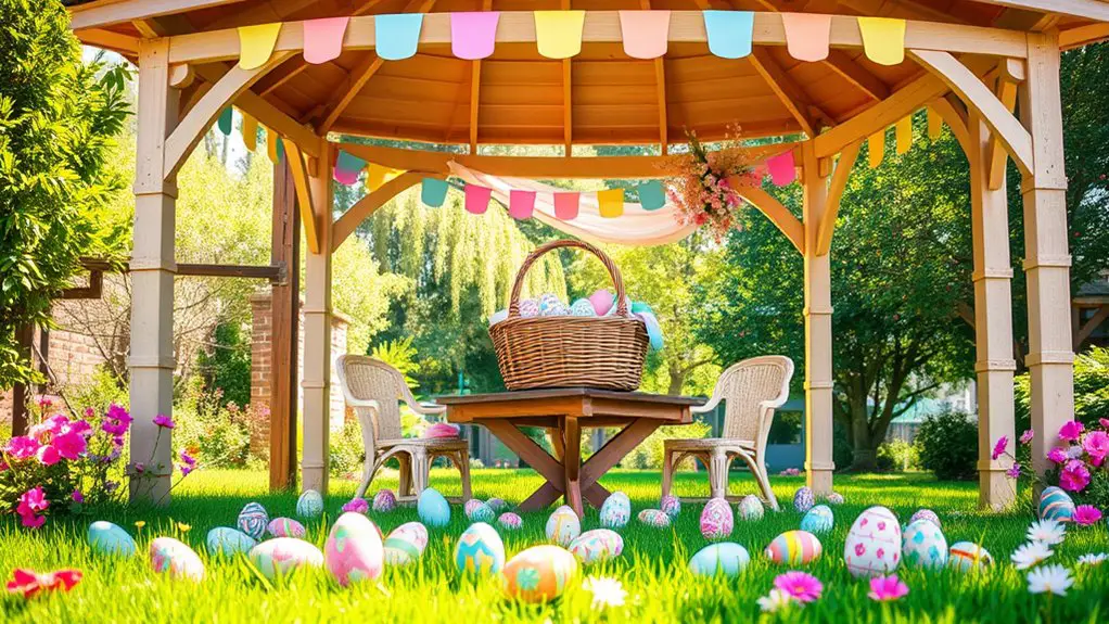 easter egg hunt gazebo