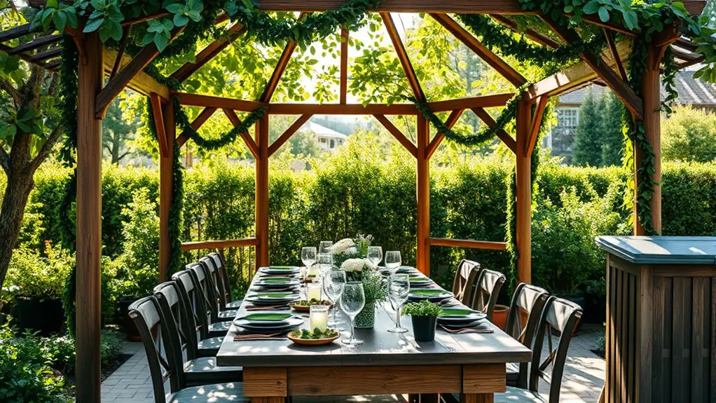 eco friendly gazebo gathering tips