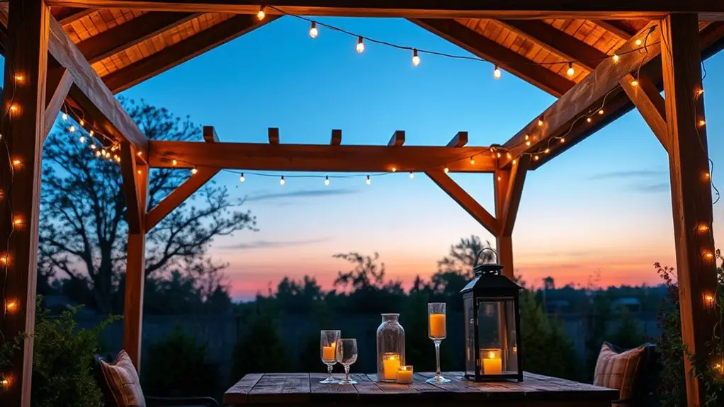 eco friendly gazebo lighting solutions