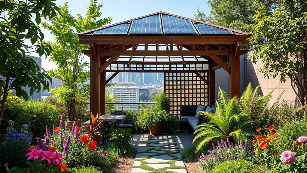 eco friendly urban garden structures